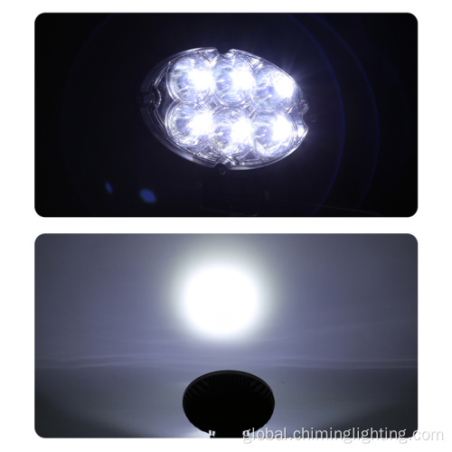 China New 6.3 Inch Led Spot Light Atv Offroad Truck Car 12V 24V Mini 72W Led Work Light Manufactory